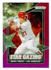 Mike Trout 2020 Panini Prizm STAR GAZING PURPLE Retail Exclusive #SG-1