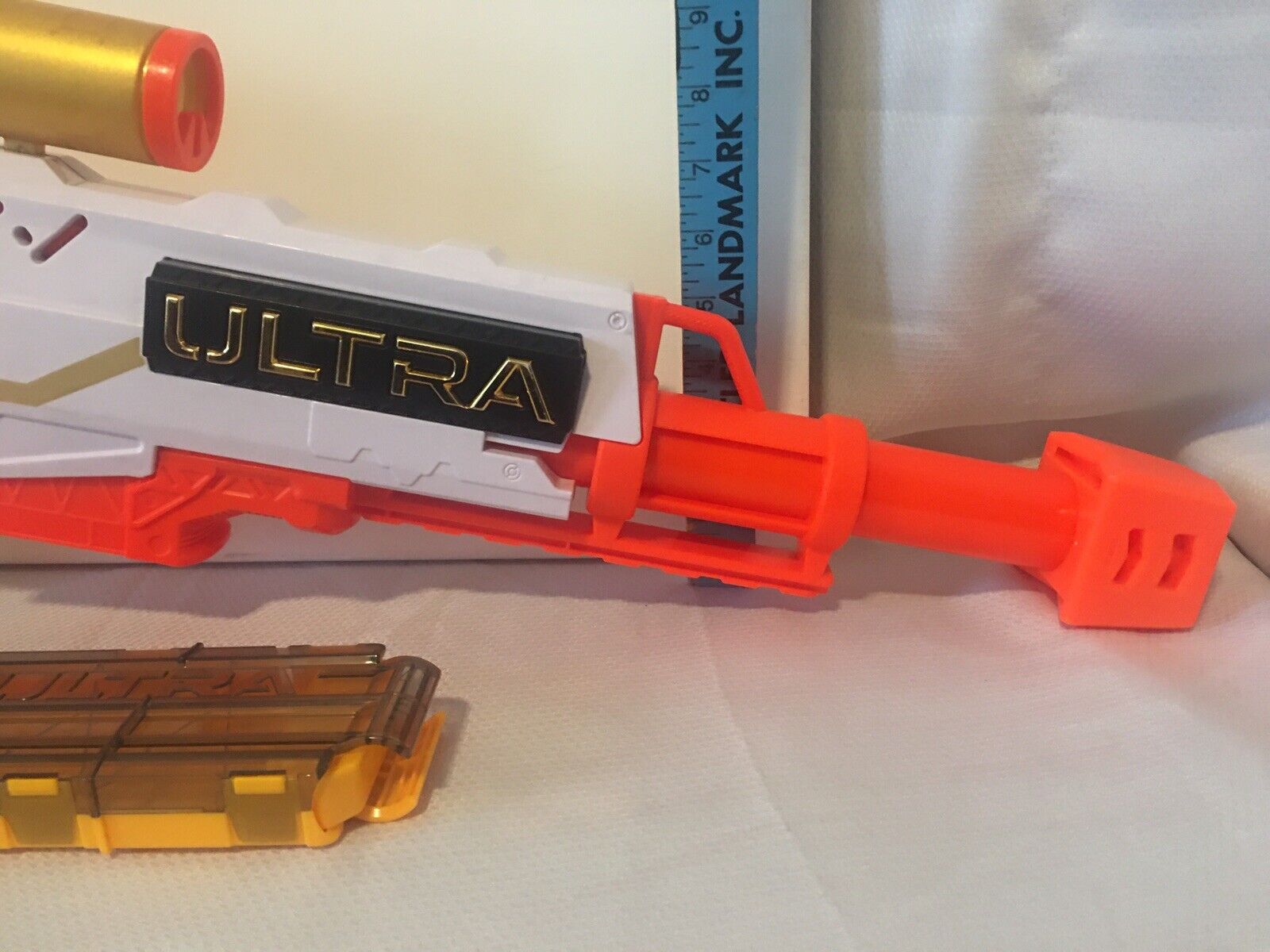 Nerf Ultra Pharaoh Blaster With Premium Gold Accents 10 Special Darts