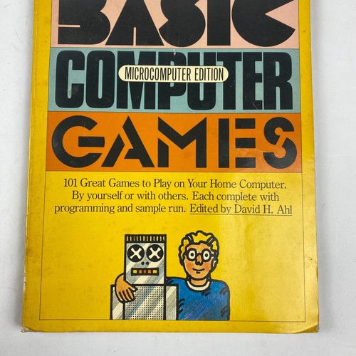 Basic Computer Games Microcomputer Edition Paperback Book 1978 by David H. Ahl - Picture 3 of 18