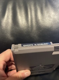 Ghosts 'n Goblins Nintendo NES 1986 Authentic Cart Only Tested Extremely Nice