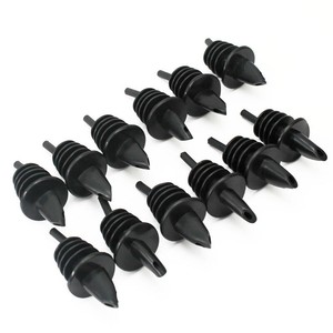 12Pcs-Plastic-Liquor-Spirit-Pourer-Free-Flow-Wine-Bottle-Pour-Spout-Stopper