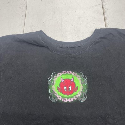 Hot Stuff The Little Devil Shirt Mens Medium Black Graphic Cartoon