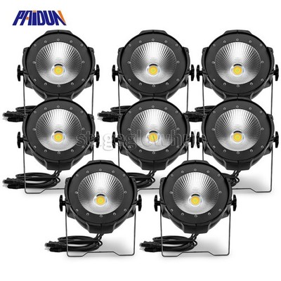 PAIDUN 200W COB LED Audience Blinder Warm Cool White Stage Par Light Disco Bar