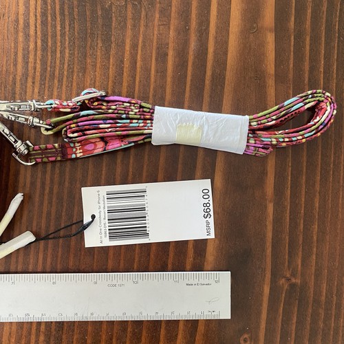 Vera Bradley All-in-One Umhängetasche für iPhone 6 Resort Medaillon Paisley Neu mit Etikett - Bild 3 von 13