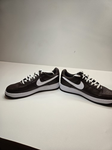 NIKE AIR FORCE ONE Chocolate Brown limited edition retro size 12 No Box - Picture 5 of 15