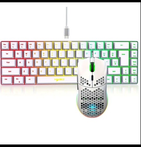 Gaming keyboard Combo Gaming Mouse RGB 0.1 MS response Time Wired GAMING - Picture 2 of 5