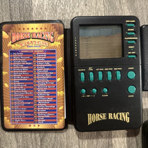 9 juegos de casino manuales de colección: carreras de caballos, Duece’s Poker Blackjack PROBADOS - Imagen 2 de 12