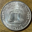 1 Oz .999 Silver Round Let Freedom Ring Liberty Bell International Trade Unit