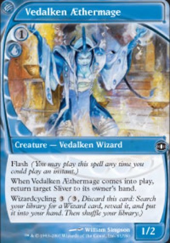 MTG magic cards 2x Vedalken Aethermage Future Sight NM-Mint, English - Picture 1 of 1