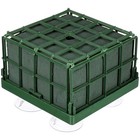  2pcs Florist Cage Brick Holder Green Flower Dry Wet Flower Blocks Florist
