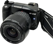  Exc  OLYMPUS E-330 7.5MP Digital SLR Camera w/14-45mm lens Charger Battery 2