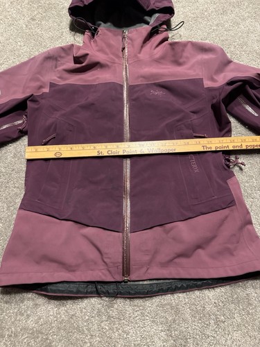 Vintage ARC’TERYX GORETEX SCORPION Jacket Purple Women’s Small Ski Shell Y2K - Bild 6 von 16