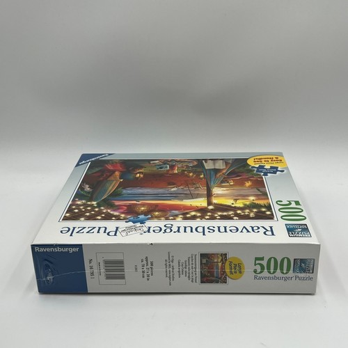 RAVENSBURGER Puzzle 'COZY CABANA' 500 pieces No. 161951 NIP BEACH VACATION NEW - Imagen 5 de 6