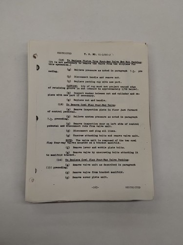 Douglas Model B-23 Bombardment Airplane Preliminary H.B. of Service Instructions - Picture 21 of 24