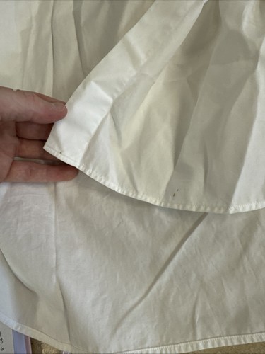 Dries Van Noten 100% Cotton No Collar Dress Shirt - White - Size 52 - Picture 6 of 8