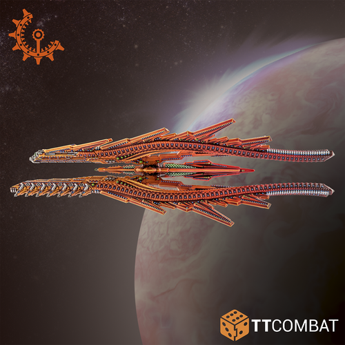 Dropfleet Commander BNIB Shaltari Battlecruisers - Picture 9 of 19