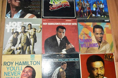 Lot Of 9 X Vinyl 12" LPs Soul Rock Pop Black 60s & 70s Roy Hamilton Bill Withers - Picture 3 of 4
