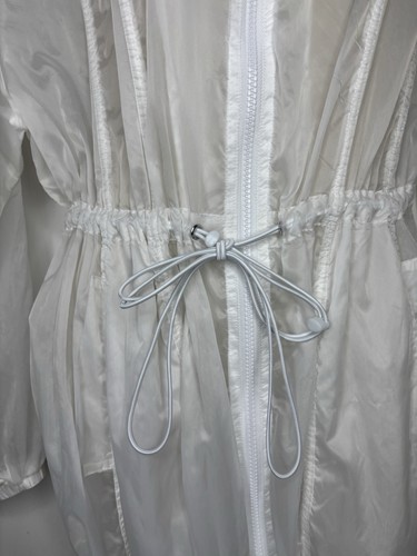 Good American The Corset Seam Anorak Jacket Rain Coat Women's Size 2/3 - Picture 5 of 11