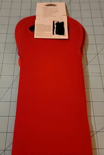 Marca Construida: Bolso Botella de Vino de Neopreno Rojo con Asas - Nuevo Con Envío Gratis - Imagen 9 de 12