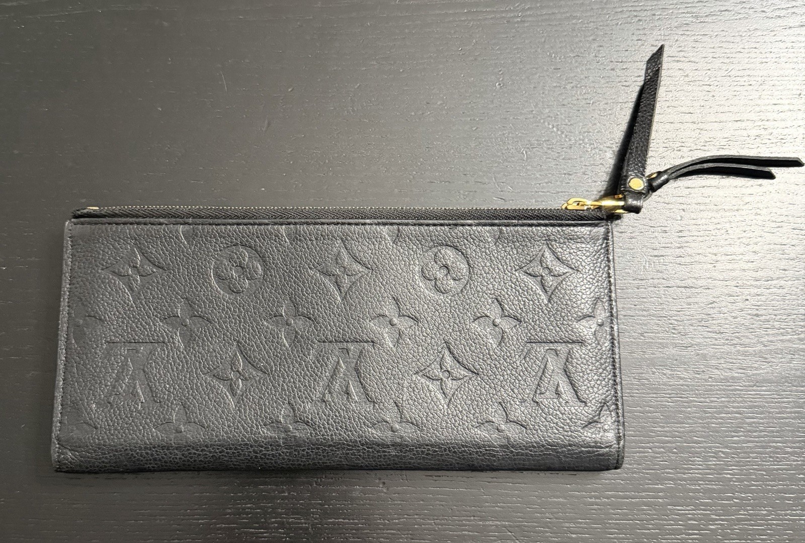 Louis Vuitton Monogram Empreinte Adele Double Zip… - image 2