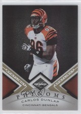 2010 Panini Limited Phenoms Spotlight Gold 7/25 Carlos Dunlap #158 0m8