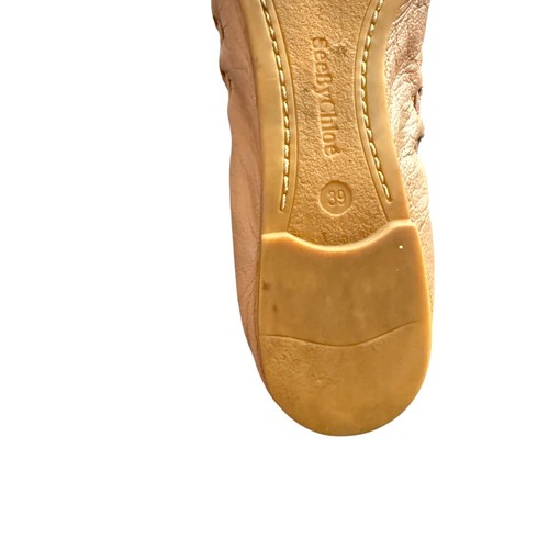 See by Chloe Leather Jane Point Ballet Flats Size 39 Slip-On Womens Shoes - Picture 6 of 8