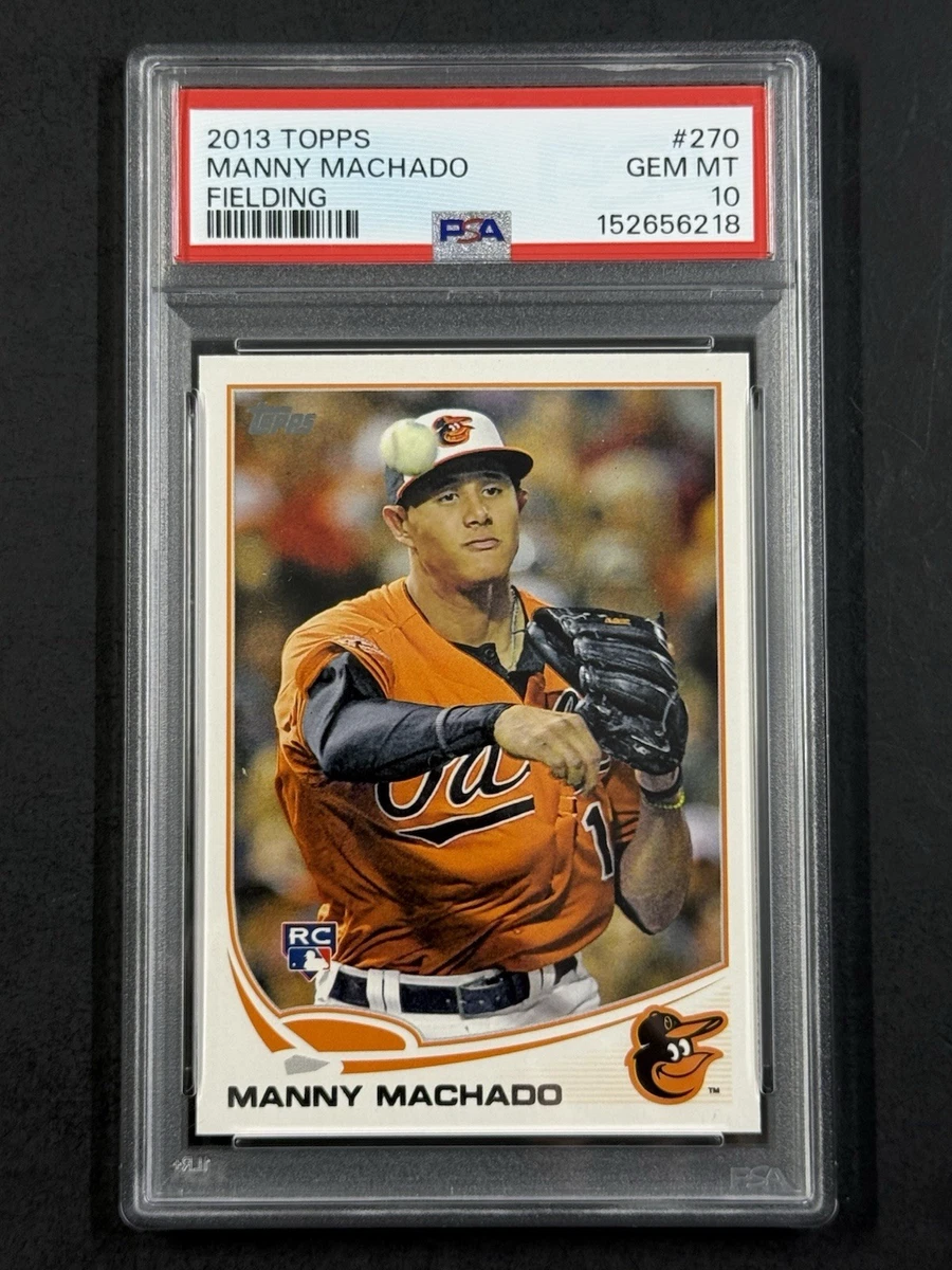Manny Machado 10 Graded Baseball Sports Trading Cards