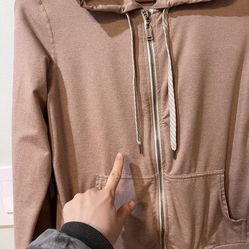 Vuori Hoodie Damen XS Gym Knit Full Zip Halo Performance Kapuzenpullover 2.0 Fleck - Bild 9 von 12