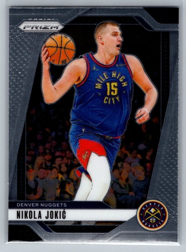 2024-25 Panini Prizm #129 Nikola Jokic Prizms Black White - Bild 1 von 2