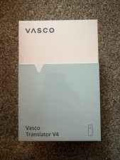 Vasco V4 Voice Translator 108 Languages Black Onyx  Carrying Case New Sealed