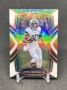 2020 Panini Select Club Level Laviska Shenault Jr. #259 White Prizm /35 (RC)