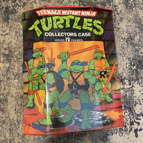 Lote de 11 figuras de colección 1988 TMNT Teenage Mutant Ninja Turtles con estuche de coleccionista - Imagen 8 de 14