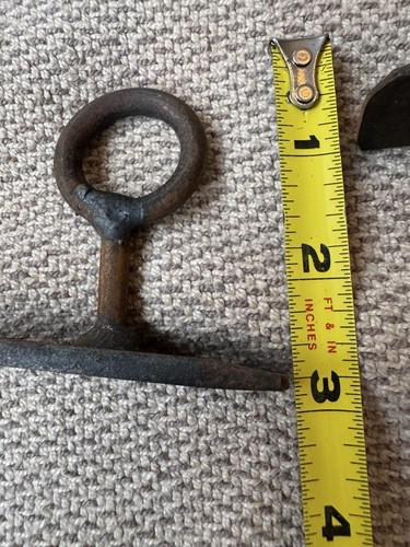 Vintage Lot of Wrought Iron Curtain Pull Backs, Finials and Loops - Picture 21 of 21