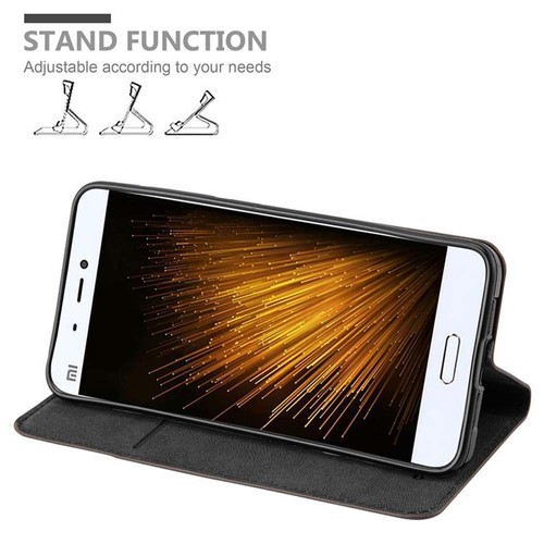 Funda para Xiaomi Mi 5 Funda Protección Libro Billetera Libro Magnético - Imagen 5 de 8