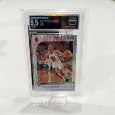 2019-20 Panini NBA Hoops Premium Stock - Jordan Poole #223 Pulsar Prizm (RC)