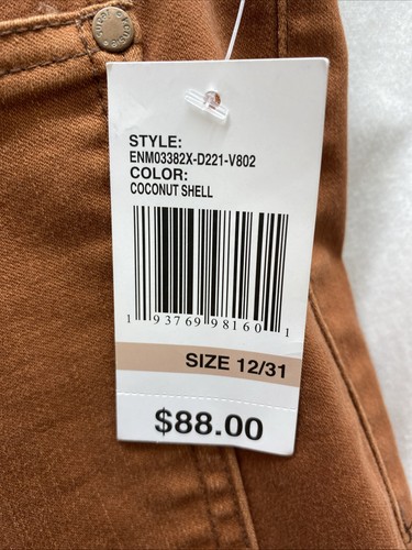 NWT Kensie Jeans The Tessa Low Rise Bootcut Jeans Women's 12/31 Brown - Picture 12 of 24