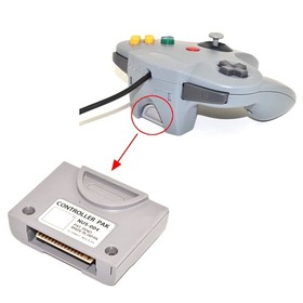 N64 256KB Memory Pak for Nintendo 64 Controller