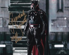 GIANCARLO ESPOSITO signed Autogramm 20x25cm STAR WARS MANDO in Person autograph