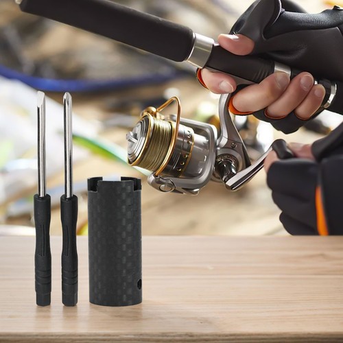 Einfach zu bedienendes Kohlefaserhülsenwerkzeug zum Zerlegen für DAIWA Angelrollen - Bild 4 von 18