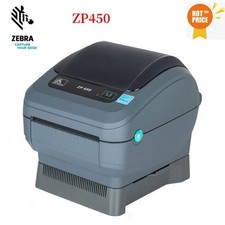Zebra ZP450 Label Thermal Bar Code Printer USB Serial Connectivity 203 DPI
