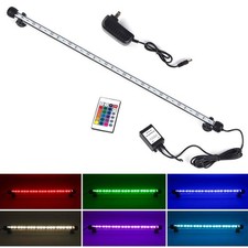 Fish Tank Light, LED Aquarium Lights Underwater Remote Control RGB Color Chan