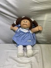 Vintage Cabbage Patch Kid Girl Brown Hair Brown Eyes Head Mold #8 1985