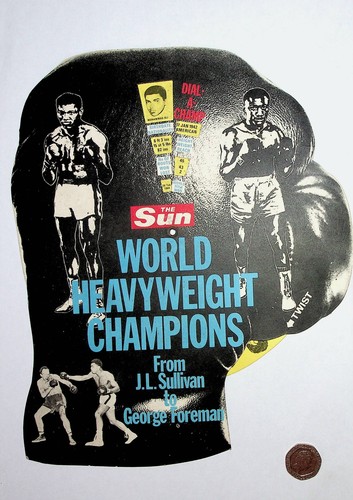 Vintage 1970s ? Boxing Glove Novelty Guide by The Sun Newspaper can't find anoth