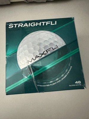 Maxfli StraightFli Golf Balls  Color: White  48 Balls