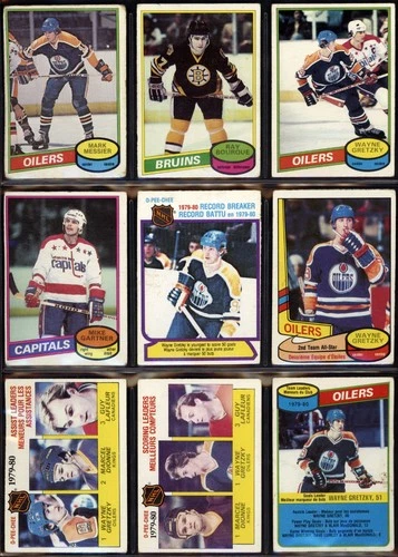 1980-81 OPC HOCKEY CARD COMPLETE SET 1-396 P-F (POOR-FAIR)