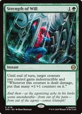 FOIL STRENGTH OF WILL mtg NM Marvel's Spider-Man 1 Rare