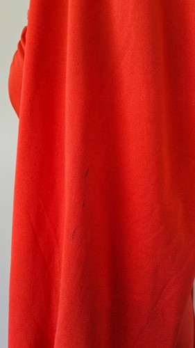 VINTAGE 1970'S Shubette of London Dress - Red Size 10 - Made in England - Picture 7 of 9
