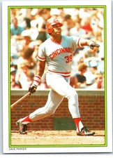 #13 Dave Parker - Cincinnati Reds 1986 Topps Glossy All-Star Collector's Edition