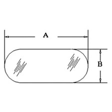 Cab Glass - Rear Window Lower Tinted fits Ford 5610 6610 7610 7710 D7NN94420N26A