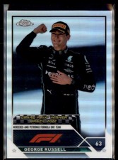 2023 Topps Chrome Formula 1 REFRACTOR George Russell Mercedes-AMG #164